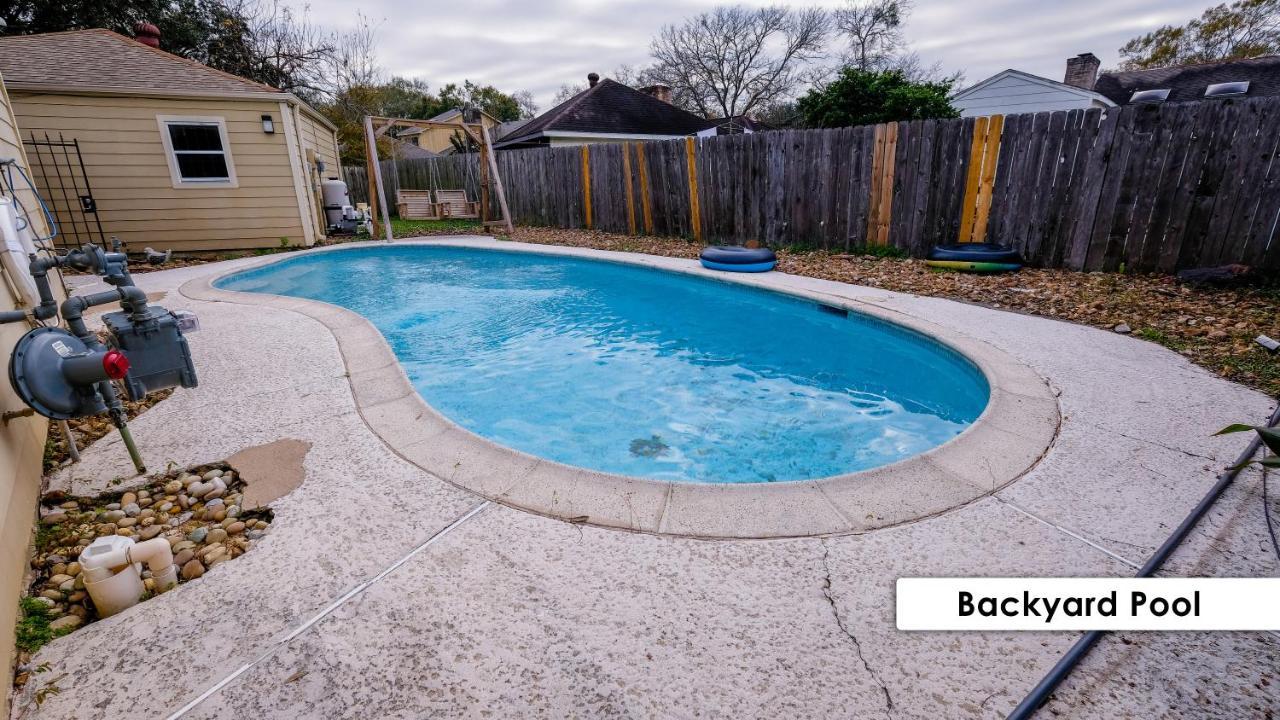 Вилла Pool House, 20 Minutes From Dt 4Bdr For 10 Guests - Winkleman Хьюстон Экстерьер фото