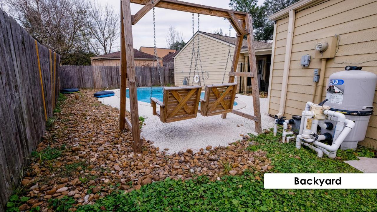 Вилла Pool House, 20 Minutes From Dt 4Bdr For 10 Guests - Winkleman Хьюстон Экстерьер фото