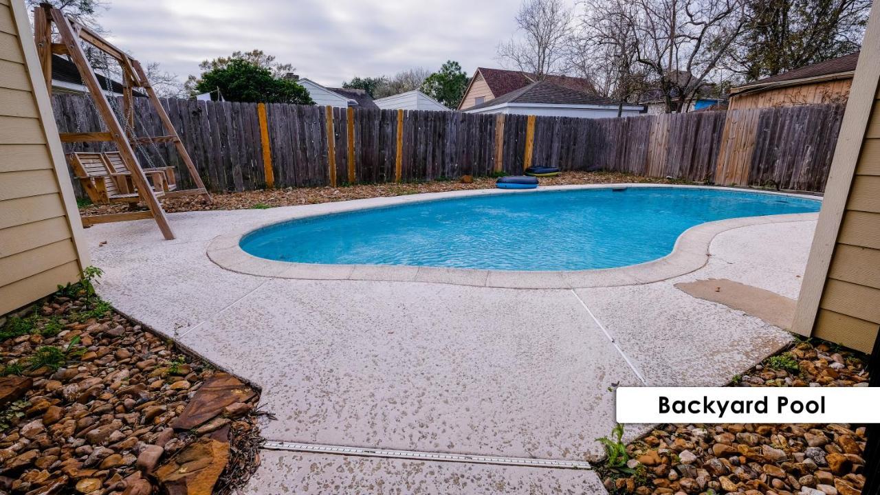 Вилла Pool House, 20 Minutes From Dt 4Bdr For 10 Guests - Winkleman Хьюстон Экстерьер фото